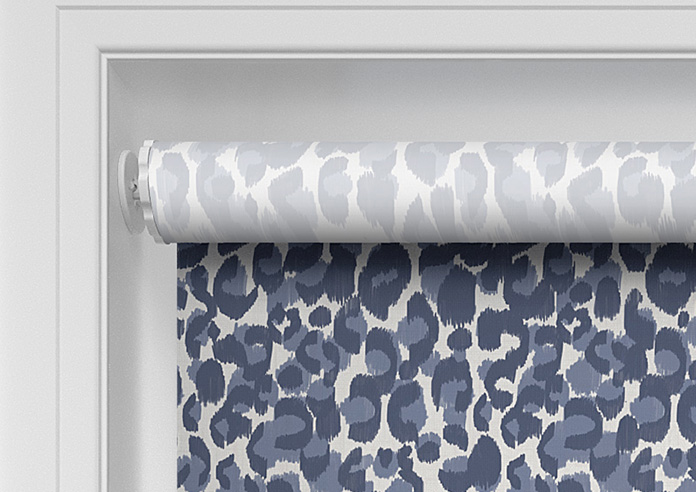 Leopard, Soft Blues - Twist&Fit Roller Blind - Image 10